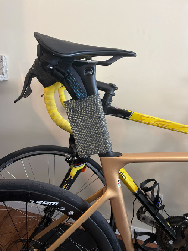 Carbon/Kevlar Bike Seatpost Airfoil